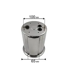 Корпус насоса водяного QUATTRO ELEMENTI D750F Inox (770-728-006)