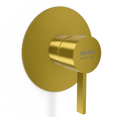 Remer Metrica MC30LHS Смеситель для душа, латунь брашированная PVD фото