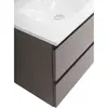 BelBagno KRAFT 39-700/390-2C-SO-GSO База под раковину подвесная с фрезерованными ручк. по всей дл. фасада с 2 выкатн. ящ.,Темно-Серый Мат.,700x395x500