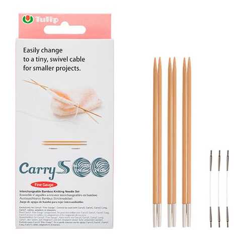 TULIP Спицы чулочные, гибкие CarryS 