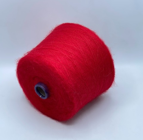 Filati Venezia, Kid Silk, 950м, 70% Супер кид мохер, 30% Шелк,Красный,42364