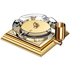 Пепельница для сигар El Casco Gold 23 kt