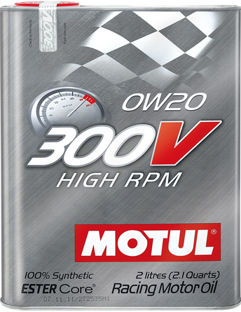 Motul 300V High RPM 0W20  Синтетическое моторное масло