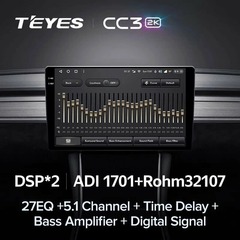 Магнитола Teyes СС3 2K Android 10 6/128GB QLED DSP 4G модель CC3 2K-6128