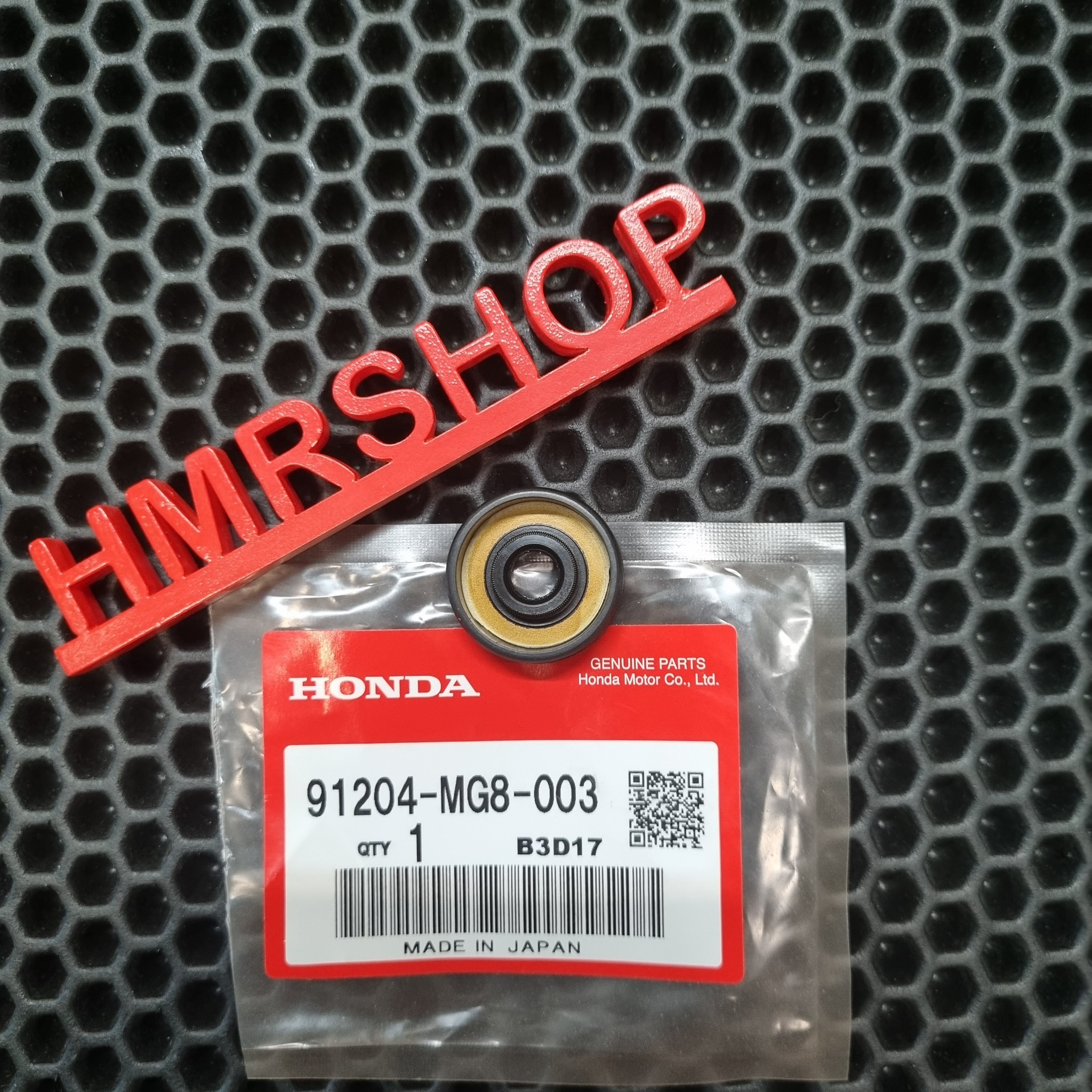Honda Сальник штока сцепления 8х25х7 91204-MG8-003