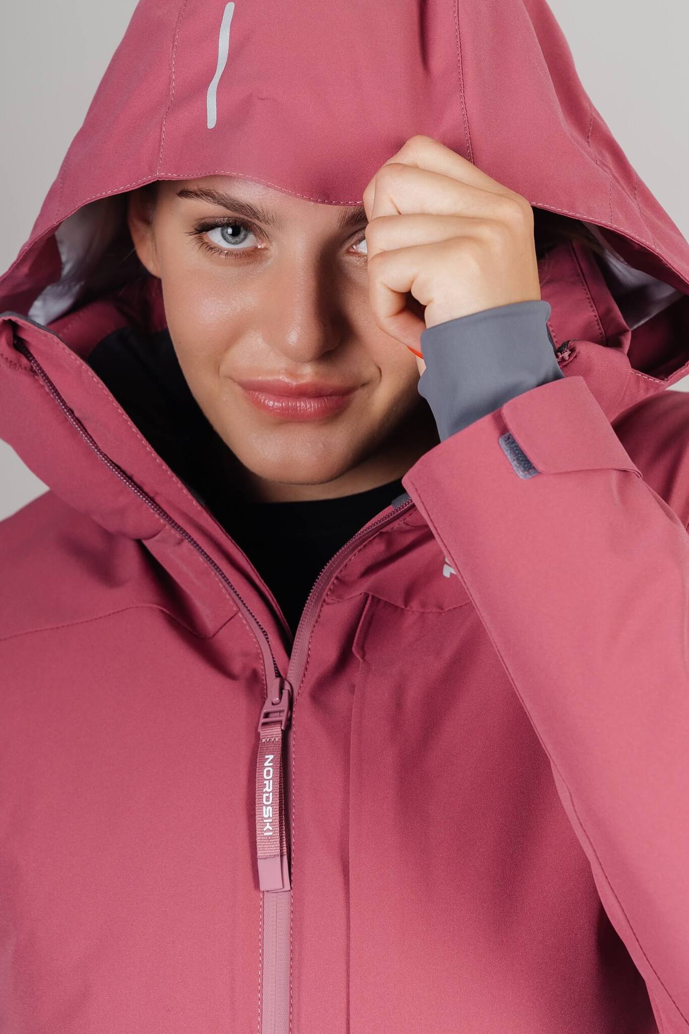 Женский горнолыжный костюм Nordski Prime deco rose-volcan - 5