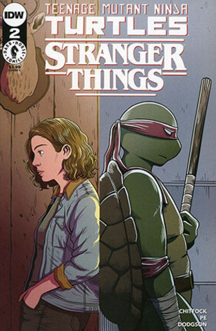Teenage Mutant Ninja Turtles X Stranger Things #2 (Cover C)