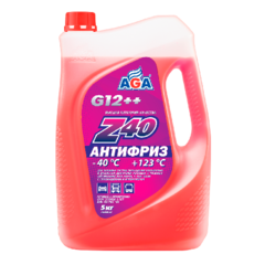 ОЖ Антифриз готовый AGA Z-40 G12++ красный (5кг)