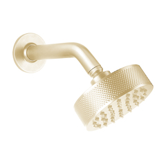 Gessi Inciso 58189#246 Верхний душ с кронштейном, золото фото