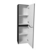 BelBagno FLY-MARINO-1500-2A-SC-NL-P-L Шкаф подвесной, цвет: Nero Lucido