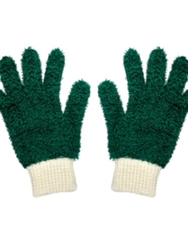 EOLITHIC Микрофибровые протирочные перчатки для уборки GLOVES (2 шт)