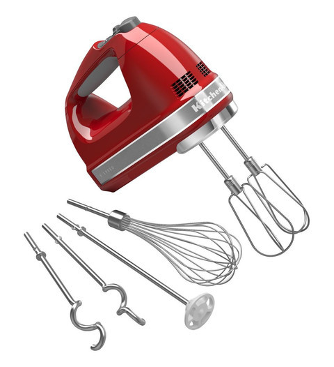 Ручной миксер KitchenAid красный 5KHM9212EER