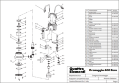 Сальник механический QUATTRO ELEMENTI D400 Zero (241-802-033)