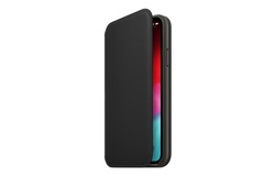 Кожаный чехол Leather Folio для iPhone XS, Black (MRWW2ZM/A)