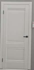 Межкомнатная дверь  Прима 2 ПЭТ White Silk (белый матовый, без текстуры)