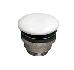 GSG Ceramic Design PILTONUNIAR000 Донный клапан универсальный 1”1/4 с керамической крышкой (белый глянцевый) фото