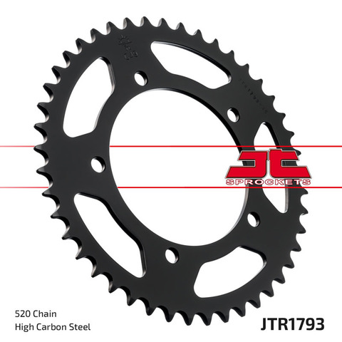 Звезда задняя JTR1793.45ZBK для Suzuki GSX-R 600/750