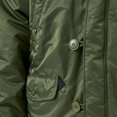 Парка Alpha Industries N-3B Slim Fit Sage Green (Зеленая)