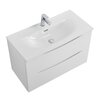 BelBagno Marino MARINO-CER-MINI-700-2C-SO-BO-P Тумба под раковину подвесная, 70x39, цвет: белый
