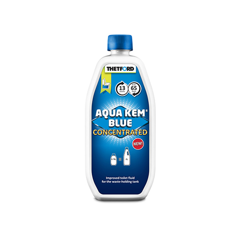 Жидкость для биотуалета Thetford Aqua Kem Blue Conс. (0,78 л) Жидкость для биотуалета Thetford Aqua Kem Blue Conс. (0,78 л)