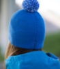 Лыжная шапка Nordski Knit унисекс синяя - 5