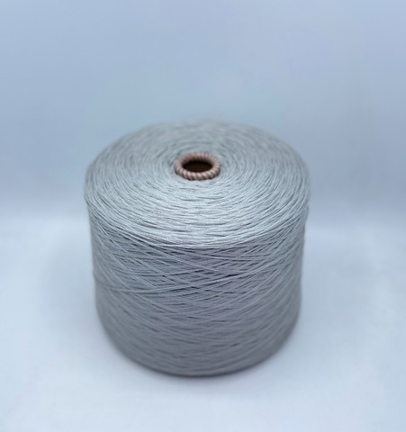 Manifatture Tessili Bresciane (пр.Италия), art-Carla 358м(смотка в 7 нитей)/100гр,60%Хлопок 40%Меринос, цвет- Серый(764) , арт-32490