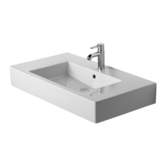 Duravit Vero 329850041 Раковина для мебели без перелива, с 1 отв. под смес., 850x490мм, цвет: Белый фото