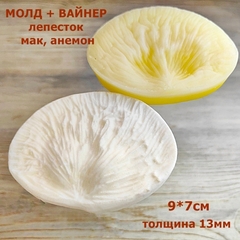 Молд пластиковый+Вайнер силиконовый 