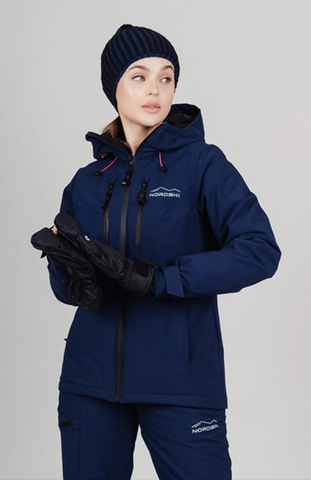 Премиальная Горнолыжная куртка Nordski Lavin 2.0 Dress Blue W женская