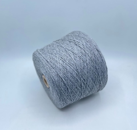 FILCOM (пр.Италия), art.Gioia, 3/15 500м/100 гр. 30% Меринос, 40%Кашемир 30%Шелк , цвет-Серый меланж(338) арт-33284