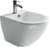 Ceramica Nova Metropol CN4003 Подвесное биде, цвет: белый
