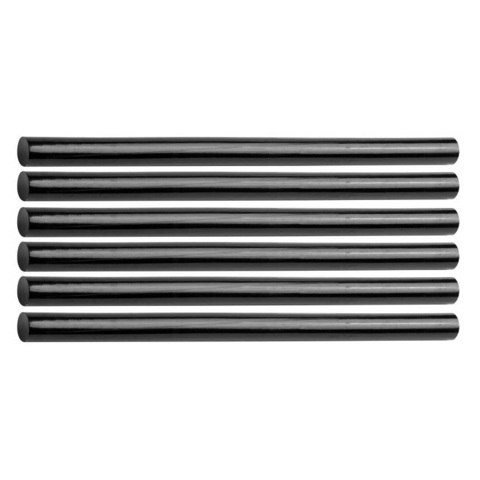 STAYER Black, чёрные, 11 х 200 мм, 6 шт, клеевые стержни, Professional (2-06821-D-S06)