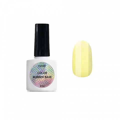 RuNail Цветная каучуковая база Color Rubber Base, 8 мл. 5300