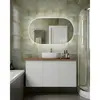 Art&Max Bari AM-BAR-700-1200-DS-F-WHITE Зеркало с подсветкой
