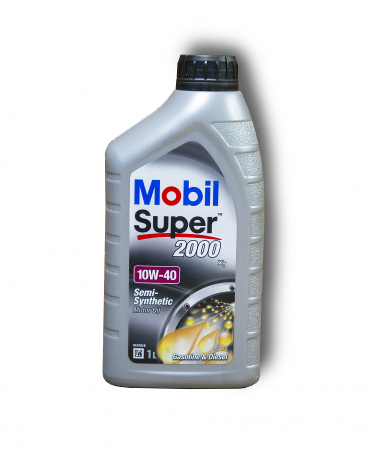 Моторное масло Mobil 1 Super 2000 X1 10W40 полусинтетическое 1л