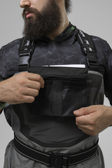 Летние вейдерсы забродные для Off-Road, рыбалки  Remington Fishing Rivers Black/Grey на remingtonn.ru