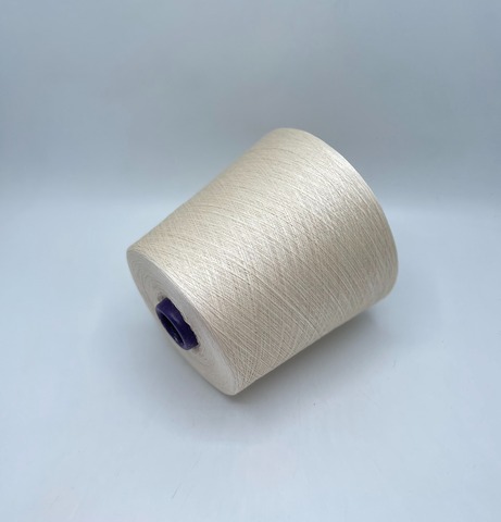 Zegna Baruffa (пр. Италия), art-Seta Bamboo, 3000м/100 гр. 85% Шелк, 15%Бамбук, цвет- Молочный(165/25/1), арт-36447