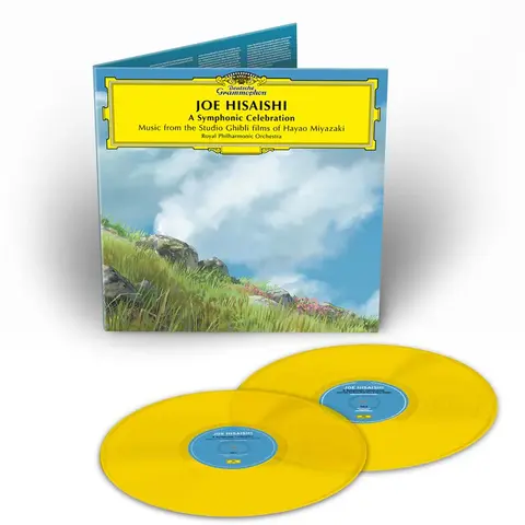 Виниловая пластинка Joe Hisaishi — Music From The Studio Ghibli Films (2 LP) (Yellow Transl.)