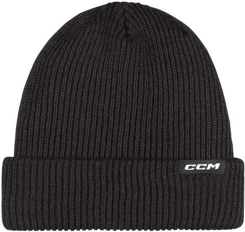 Шапка CCM TEAM Cuffed BEANIE черная