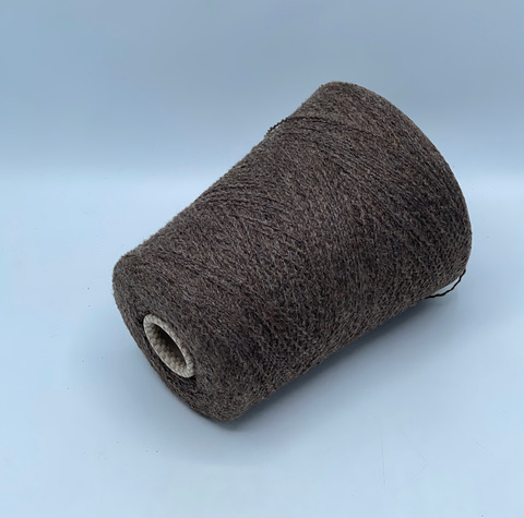 Cariaggi, Frise sof, 480м/100гр, 100% кашемир, Коричневый,неоднотонный(62), 41166