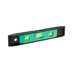 Уровень пластмассовый Torpedo 225 мм, 3 глазка, магнитный, Sturm!