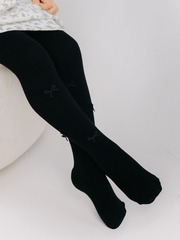 Колготки с бантиками Mimilav, Черный