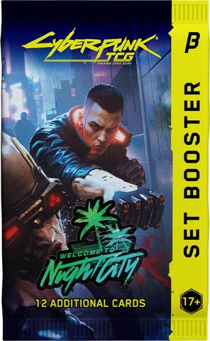 Бустер Cyberpunk TCG - Welcome to Night City (на английском)