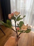 Ветка яблони из холодного фарфора ручной работы — фото 4