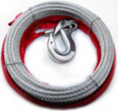Трос с крюком 9.5мм х 25м для DV-12 light