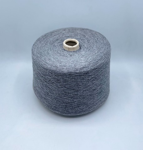 New Mill (пр.Италия),art- Velox 1450м/100гр,40% меринос, 10% кашемир, 25% вискоза, 25% полиамид. цвет- Серый меланж(672/325), арт.31969