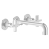 Gessi Inciso 58190#031 Встраиваемый смеситель для раковины на 3 отверстия с изливом 210-190мм (внешние части), цвет: хром
