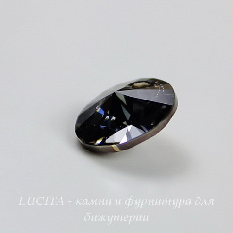 6428 Подвеска - Rivoli  Сваровски Crystal Silver Night (8 мм)