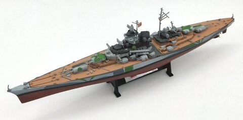 Модель Линкор Тирпиц Немецкий 1942 масштаб 1:1000