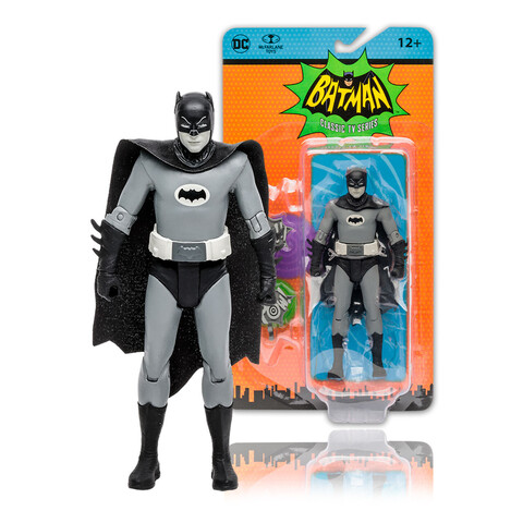 Фигурка McFarlane Toys DC: Batman in Black & White TV Variant (DC Retro: Batman 66)